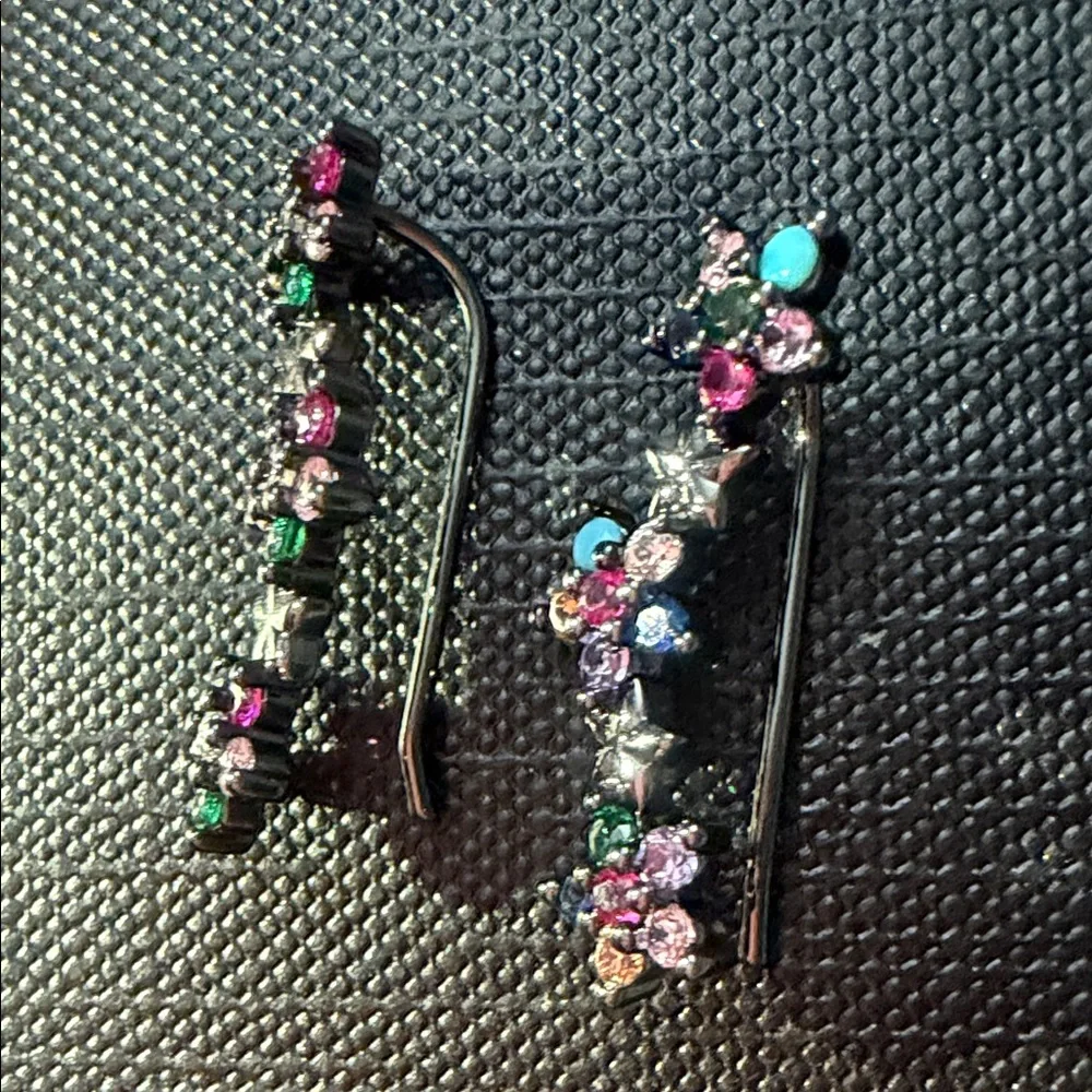 Multicolor Floral Earrings